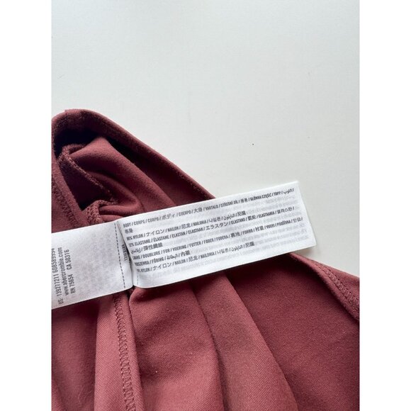 ABERCROMBIE & FITCH Brown Soft Jersey Long Sleeve Sweetheart Bodysuit, Size XS - Picture 9 of 13